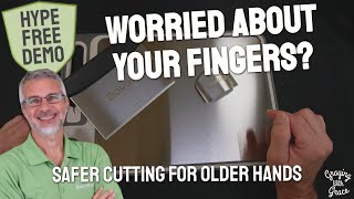 One Board for Meat & Veggies - With a Built-In Finger Guard