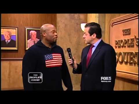 guy drops deez nuts on people's court