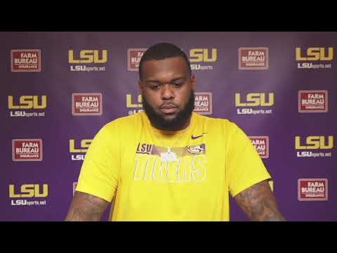 LSU DT Neil Farrell on Mississippi State: 'We feel good. We're confident.'