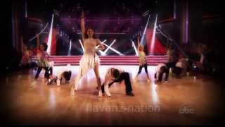 Angel and Charlize   Dancing w  stars