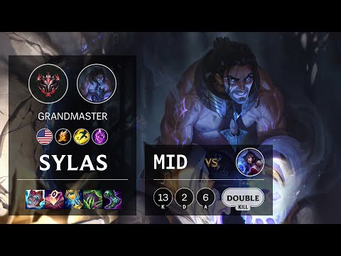 Sylas Mid vs Ahri - NA Grandmaster Patch 11.3