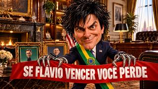 A SÁTIRA MÚSICAL -  SE FLÁVIO VENCER VOCÊ PERDE