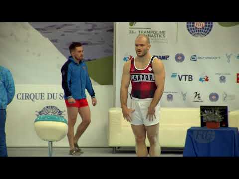 SCHWAIGER Jonathon (CAN) - 2018 Trampoline Worlds, St. Petersburg (RUS) - Qualification Tumbling R1
