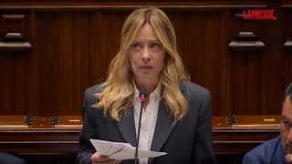 L'informativa di Meloni alla Camera: «Io non scappo dai problemi, sono abituata a metterci la fac...