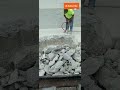 60-Year-Old Defies Limits: Tackling a 90lb Jackhammer like a Pro😱