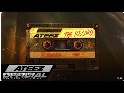 Ateez Vlive Eng Full- The Record E2 Showcase day, interviews, clips of performance. 10-29-2018