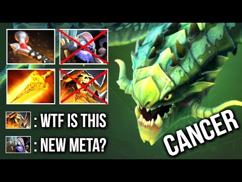 NEW META BUILD Rod of Atos Viper Counter Tinker Mid Insane Gameplay 7.07 Dota 2