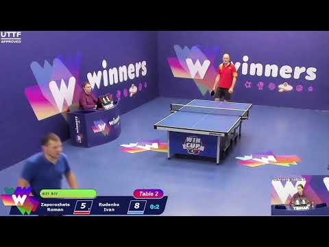 WINners CUP table 2  16.11 Zaporozhets Roman - Rudenko Ivan  13:30