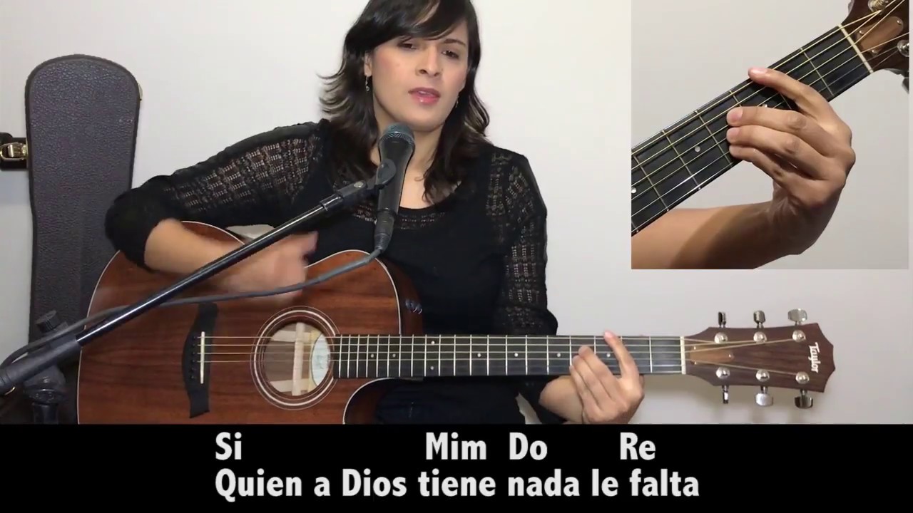 SOLO DIOS BASTA (ORACIÓN DE SANTA TERESA DE JESÚS) - LETRA Y ACORDES