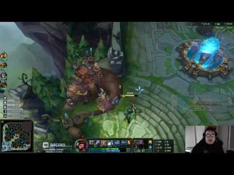 Scarra as Wukong vs Ahri Mid   S7 Ranked Gameplay   season 7