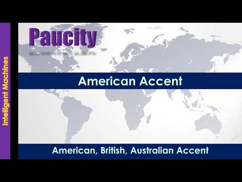 Paucity   How to Pronounce Paucity in Australian Accent, British Accent, American Accent