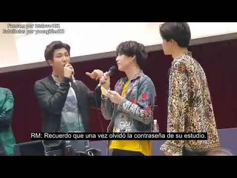 [Sub español] 180527 Suga olvidó la contraseña de su estudio.