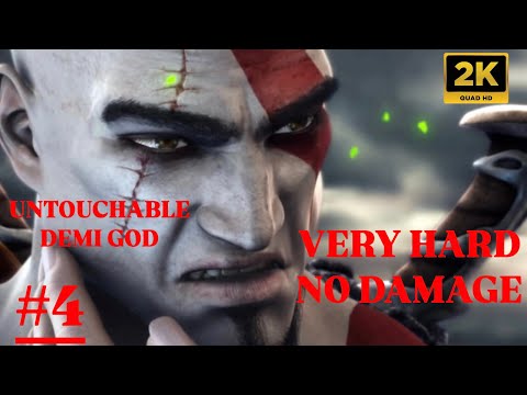 God of War 2 Titan Mode No Damage Gameplay  Part 4 [ 1440p 60 fps] 2024