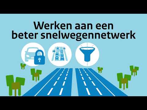 Verbreding van de A2 tussen Het Vonderen en Kerensheide | Animatie