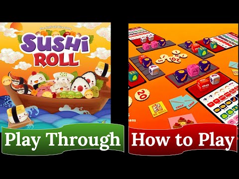 Sushi Roll - The Sushi Go! Dice Game: How to Play & Play Through - YouTube