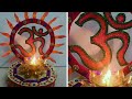DIY OM Diya Holder Best Out Of Waste Easy Diwali Craft Diwali Decoration Diya For Lakshmi