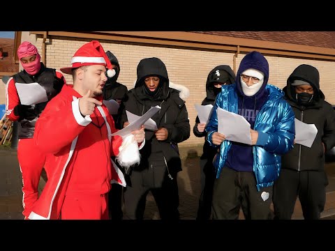 Carol singing with a Gang of Roadmen