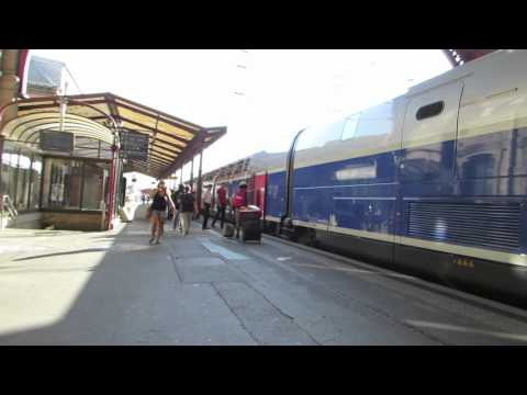 [SNCF] Strasbourg : Départ TGV 2N2 vers Munich + Annonces FR/EN/DE [HD]