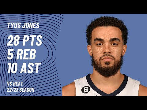 Tyus Jones vs Miami Heat | Dec 5, 2022