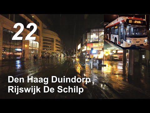HTM lijn 22: Den Haag Duindorp - Rijswijk de Schilp - HTM Garage Telexstraat | HTM 2002 | 2022