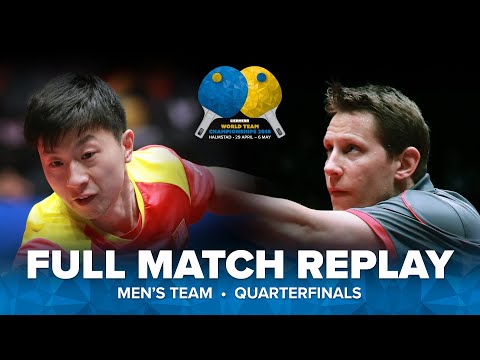FULL MATCH | MA Long (CHN) vs GARDOS Robert (AUT) | MT QF | #ITTFWorlds2018