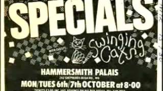 THE SPECIALS   THE SELECTER MADNESS  HAMMERSMITH PALAIS.