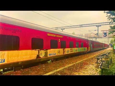 Konkan Railway Monsoon Journey Revisit | Mangaluru to Mumbai | Kerala to Delhi Duronto Express
