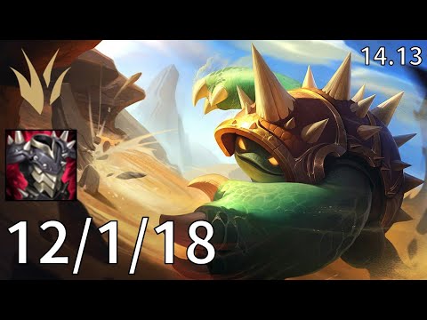Rammus Jungle vs Nocturne - EUW Master | Patch 14.13