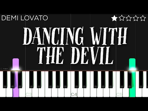 Demi Lovato - Dancing With The Devil | EASY Piano Tutorial