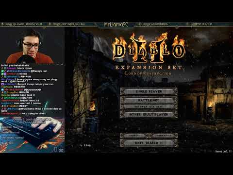 D2 - HELL HARDCORE DRUID SPEEDRUNNING