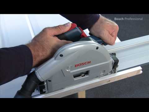 Bosch Rankinis diskinis pjūklas GKT 55 GCE video