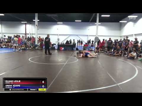 165 Lbs Round 1 (8 Team) - Duane Leslie, Idaho Vs Drew Adams, Alabama 1e63