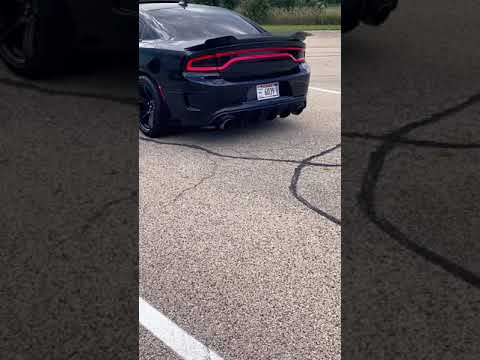 Corsa exhaust on 392 charger 🔥 #shorts