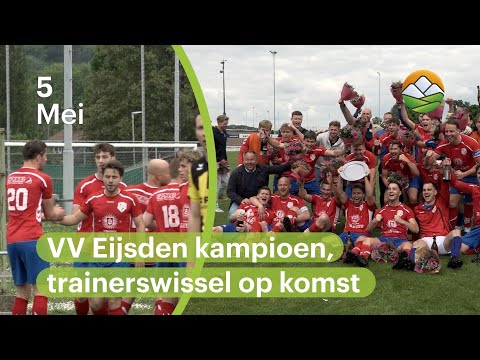 VV Eijsden kampioen, trainerswissel op komst