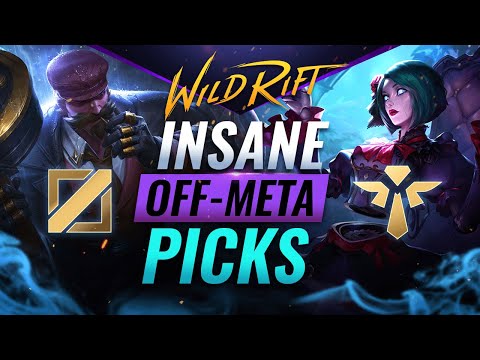 6 INSANE Off-Meta Picks in Wild Rift (LoL Mobile)