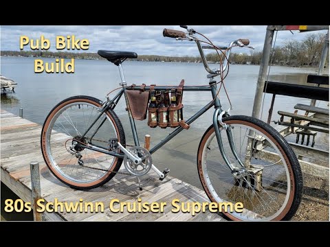 Pub Bike Build - 80s Schwinn Cruiser Supreme or otherwise known as a luxury King Sting.