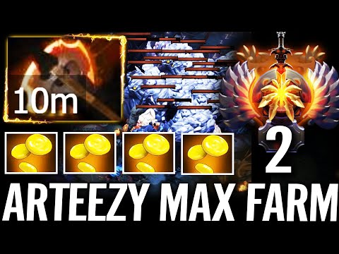 🔥 ARTEEZY 10min Fast Fury - TOP 2 MMR Max Farm WTF Alchemist 7.30 Dota 2 Pro