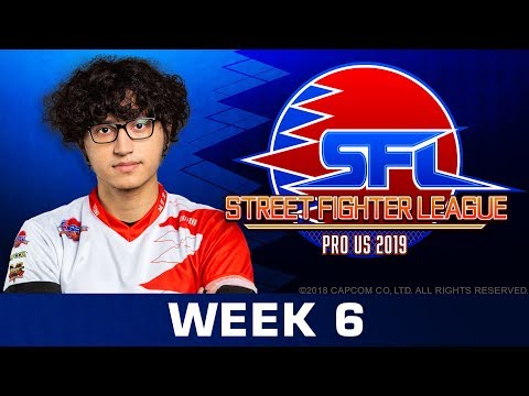 STREET FIGHTER LEAGUE: Pro-US 2019 - Week 6