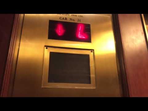 BEST Elevator Ever!!! Westinghouse selectomatic modernized by Schindler