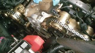 In vehicle GM 3.6L VVT timing chain replacement (code P0008) teardown gotchas and hints