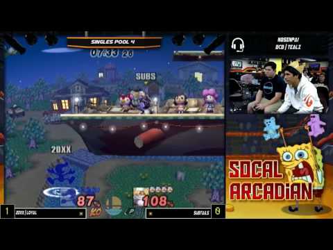 Socal Arcadian 2: Pools- Subtails (Sheik) vs Loyal (Game and Watch)
