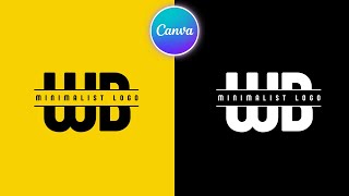 How to Create Minimalist Logo in Canva