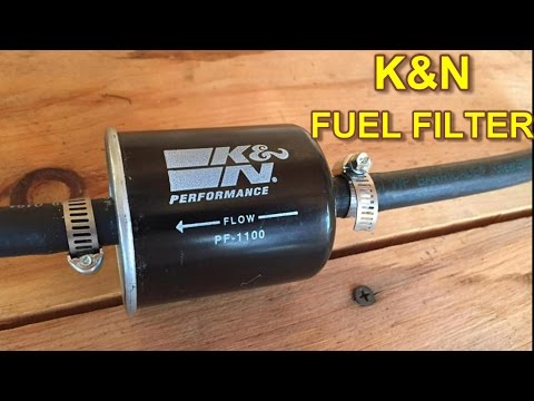 Nissan Maxima K&N Fuel Filter Installation