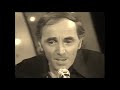 Geoges Brassens et Charles Aznavour, « Boum ! » ( Charles Trenet)