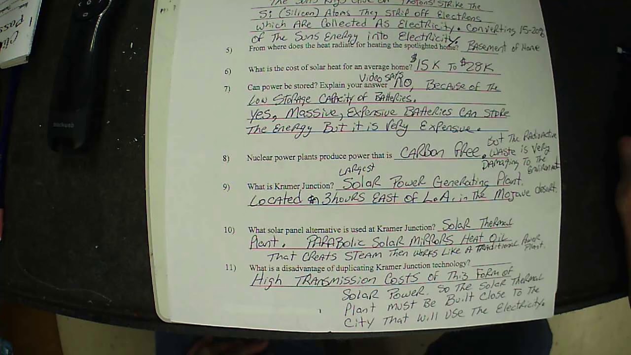 Saved by the Sun Worksheet Answers