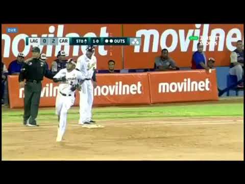 Home Run de Harold Castro - Leones del Caracas - Venezuelan Baseball