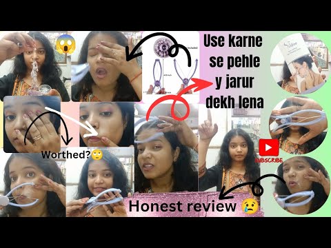 How to use slique threading tool of facial hair removal!#priyankabarnwal#facialhairremove#youtube