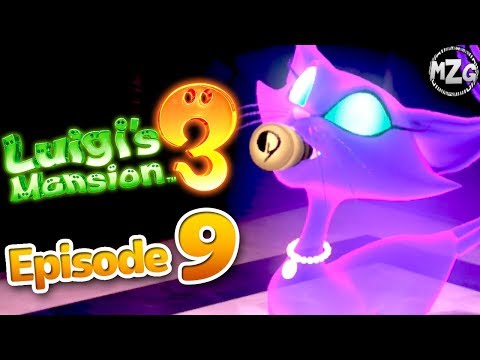 Polterkitty! 9F Unnatrual History Museum! - Luigi's Mansion 3 Gameplay Walkthrough Part 9