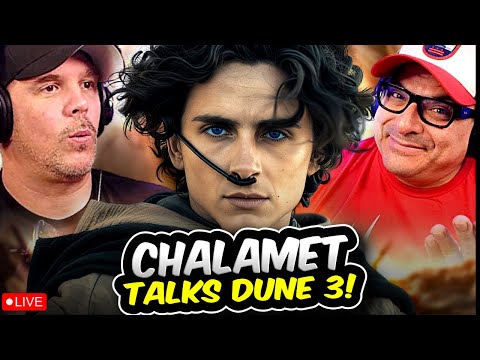 Chalamet Calls Dune 3 The Eeriest Dune Yet! Will they change stuff?!