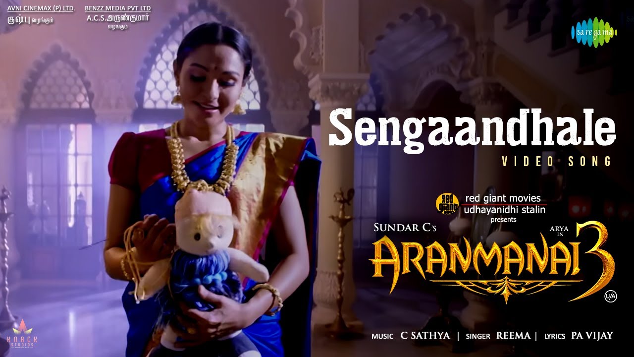 Sengaandhale - Video Song | Aranmanai 3 | Arya, Raashi Khanna, Andrea | Sundar C | C Sathya